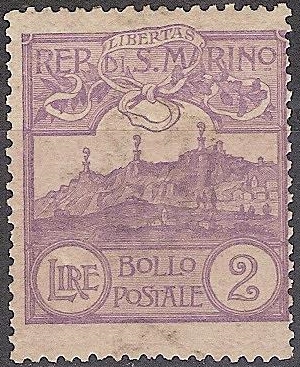 San Marino n.44 Cert. Ray 001